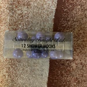 NWT Saturday Knight Ltd. 12 SHOWER HOOKS